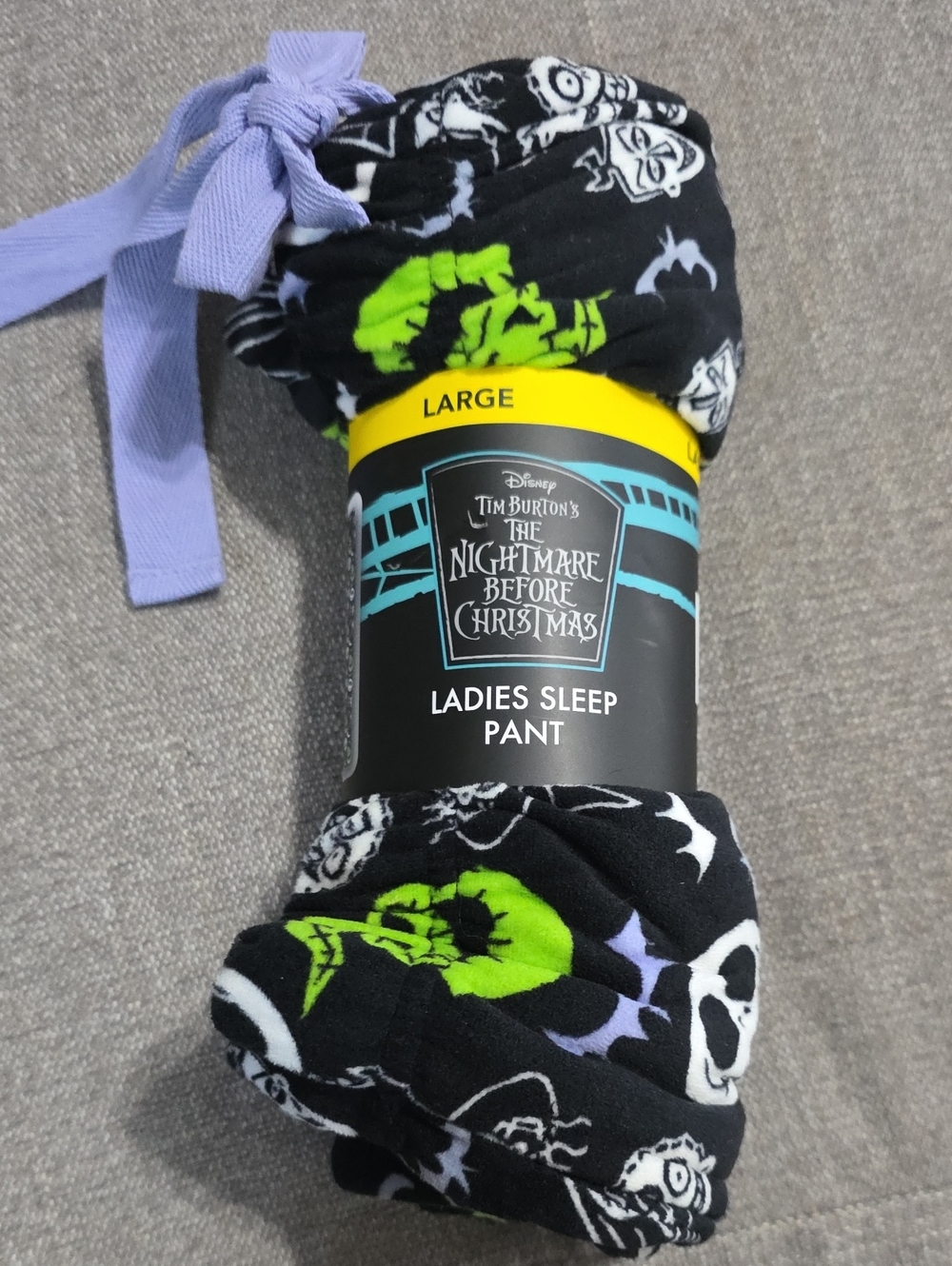 The Nightmare Before Christmas Ladies Sleep Pajama Pant - L NWT